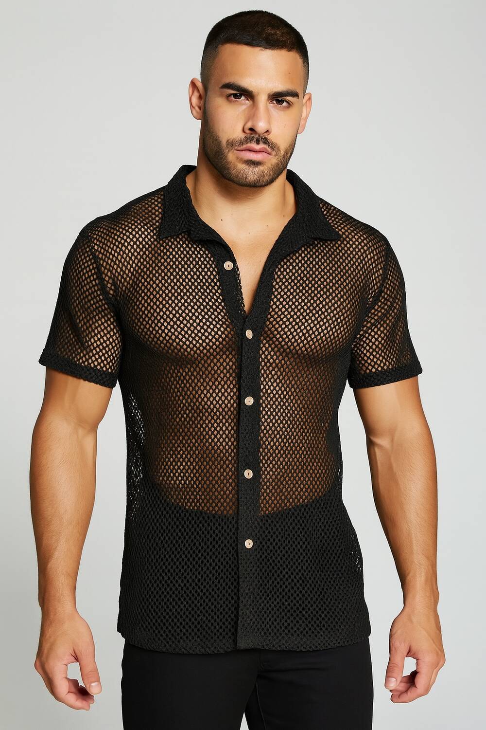 CAMISA TEJIDA IBIZA HOMBRE